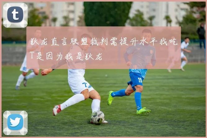 狄龙直言联盟裁判需提升水平我吃T是因为我是狄龙